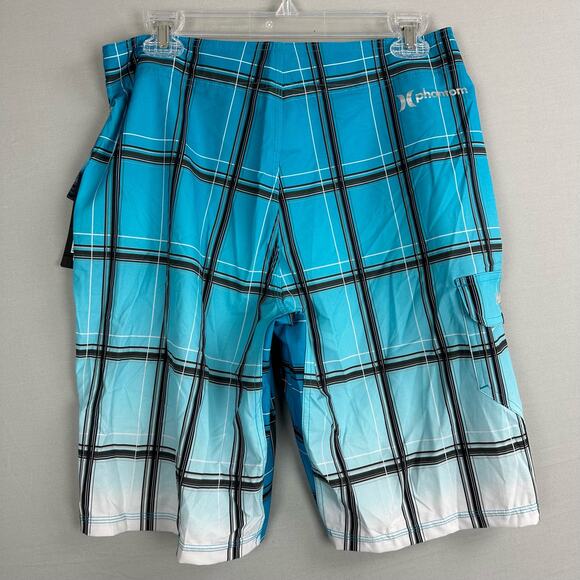 Hurley Phantom P60 Puerto Rico Ombre Men’s 30 Board Shorts Stretch Quick Dry - Picture 8 of 9